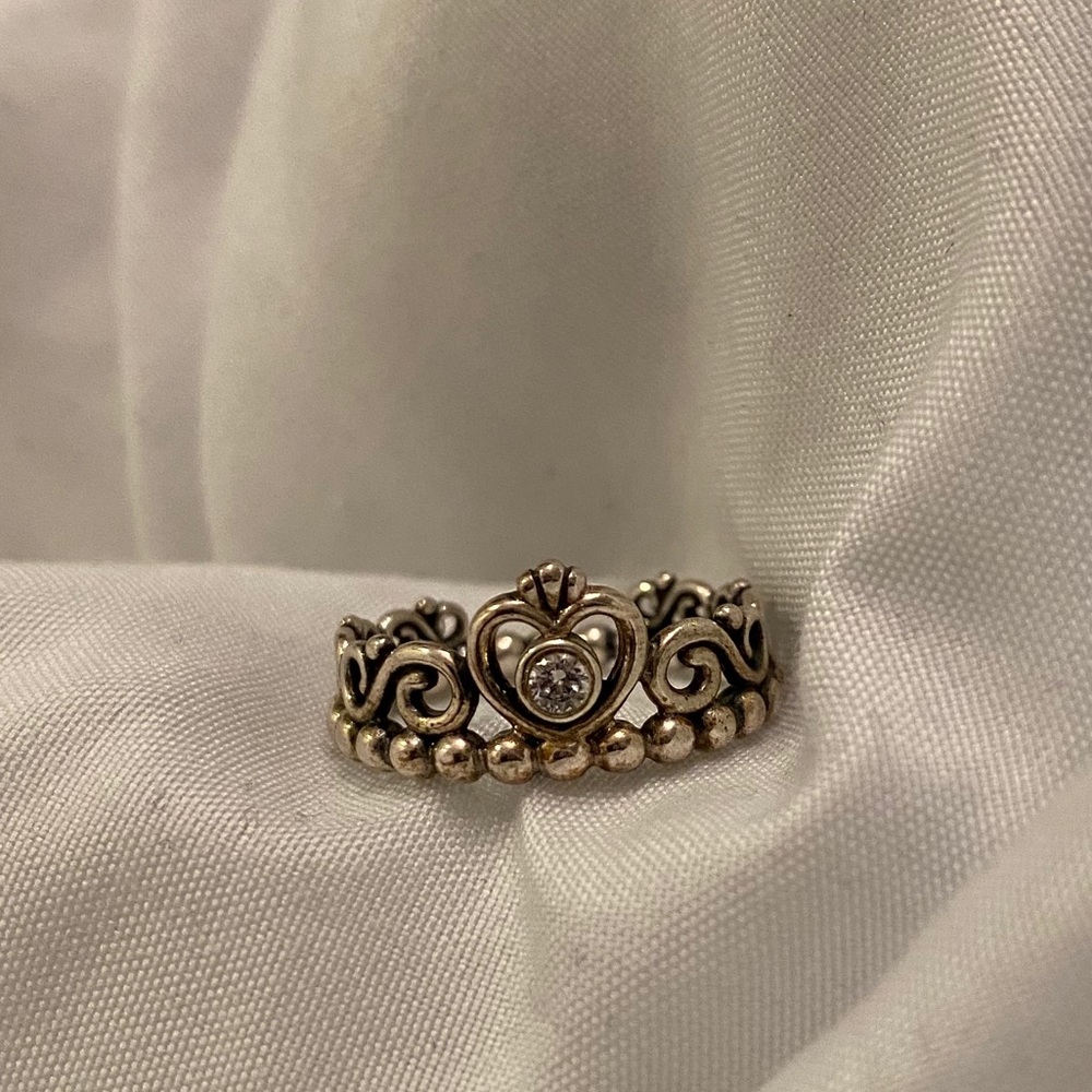 Princess Tiara Crown Ring